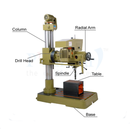 Radial-Drill-Machine